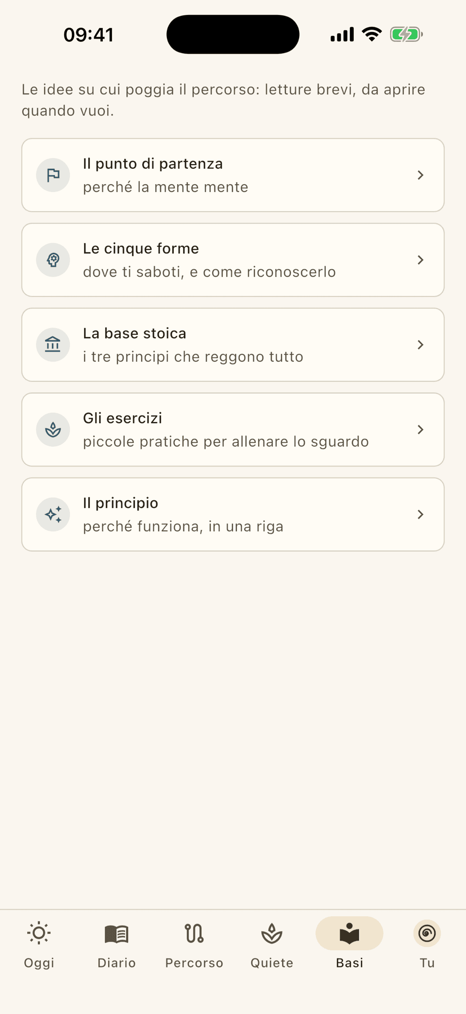 Le Basi di Noto: letture brevi sulle idee dietro il percorso